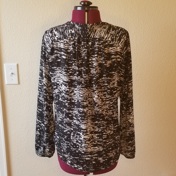 Exhilaration quarter zip graphic long sleeve shirt - Picture 3 of 7